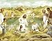 Baptism at River's Edge by Beverly Lopez. CANVAS WITH BRUSHSTROKES with 1 1/2 inch bars. 0.00 inches width by 0.00 inches height. Highest Quality Art Poster Print