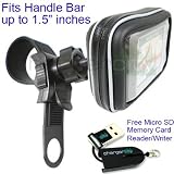 ChargerCity Water Resistant XL Bike Motorcycle Mount Kit (up to 1.5