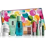 NEW 2015 Clinique 8 Pcs Makeup Skincare Gift Set with Repairwear Uplifting Firming Cream & More! ($85+ Value)