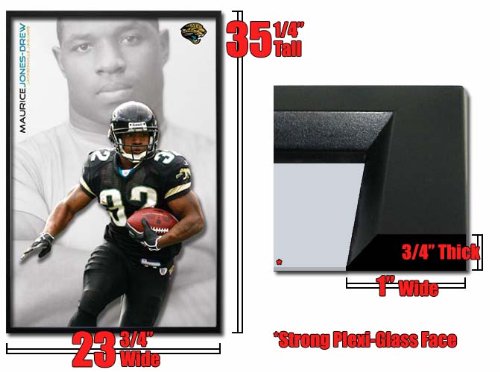 Framed Jacksonville Jaguars Jones Drew Poster Fr4573