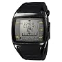 Polar FT60 Men's Heart Rate Monitor Watch (Black with White Display)