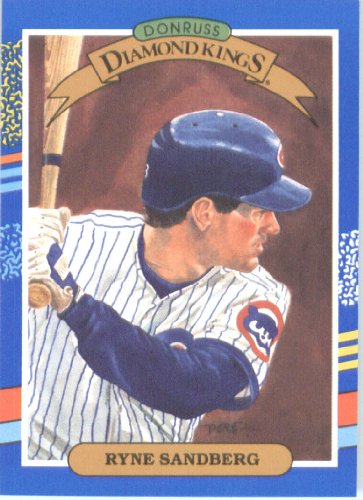 1991 Donruss # 14 Ryne Sandberg Chicago Cubs Baseball Card