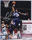 Karl Malone Utah Jazz Signed Autographed Photo Jsa Coa Matching Numbers