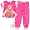 Hannah Montana Pink Undercover Popstar Pajamas for Girls