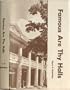 Famous are thy halls: Hardin-Simmons University as I have known it ; with autobiographical sketches