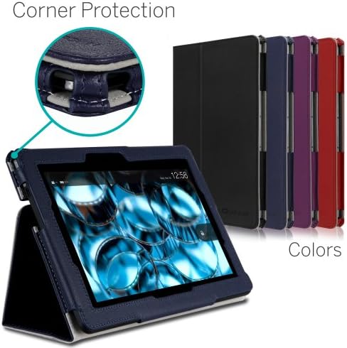 [CORNER PROTECTION] CaseCrown Bold Standby Pro Case (Blue) for 2013 All-New Amazon Kindle Fire HDX 8.9 Inch Tablet (NOT for 2012 Kindle Fire HD 8.9) with Sleep / Wake, Hand Grip, &amp; Multi-Angle Viewing Stand