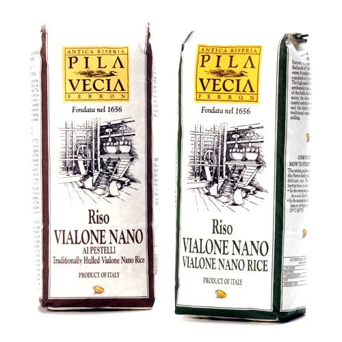 Organic Vialone Nano Rice (Riso Vialone Nano) from the Veneto by Riseria Ferron