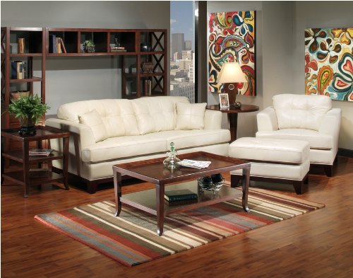 Morgan Leather Living Room Set - Largo Furniture