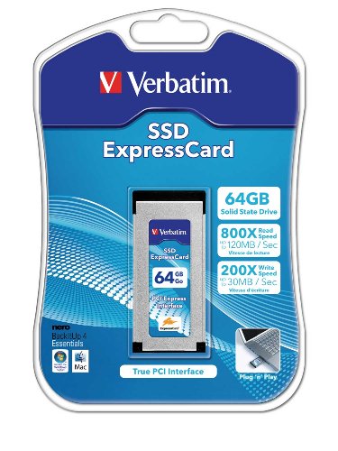Verbatim SSD Express Speicherkarte 64 GB SSD