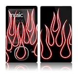 Zune 80/120GB Skin - Red Neon Flames