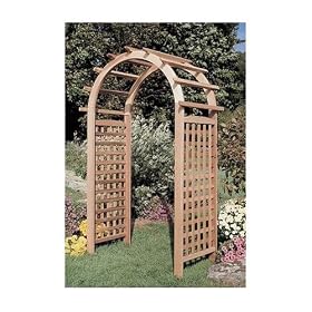 English Rose Arbor by Rustic Cedar Furniture