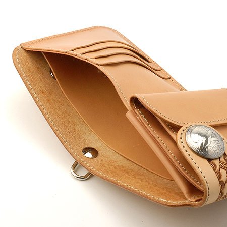 Cover image : KC,s ケーシーズ [ラレド バスケット] 折財布 【ベージュ】 wallet014
