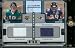 2005 Playoff Honors Matt Jones / Mark Clayton Rookie Tandems Jerseys Jacksonville Jaguars/Baltimore Ravens Football Card - Mint Condition - Shipped In Protective Display Case