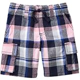 GYMBOREE(ジンボリー) プラッドカーゴショーツ パシフィックプラッド ボトムスショートパンツ 18～24ヶ月【並行輸入】