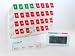 Medcenter Jumbo Medcenter Monthly Vitamin Organizer with Large Pill Boxes and 1 Medcenter Talking Alarm Clock & Medication Reminder