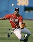 Autographed/Hand Signed 8x10 Photo Jeff Francoeur Atlanta Braves