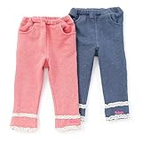 Bobson(ボブソン) ロングパンツ (80～130cm) キムラタンの子供服 (77464x77964-163) ピンク 95