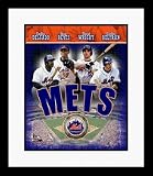 Carlos Delgado, Jose Reyes, Carlos Beltran and David Wright New York Mets MLB 2007 Big 4 Framed 8
