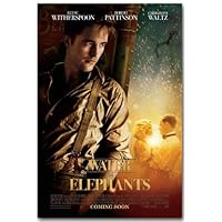 Water For Elephants Poster - L Promo Flyer - 11 x 17 - 2011 Robert Pattinson Movie