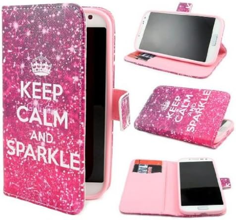 Ezydigital Colorful Wallet Pu Leather Credit Card Holder Pouch Case Cover for Samsung Galaxy S4 i9500