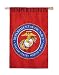 Marines Regular Size Applique Flag