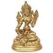 Religion Buddhist Meditation Tara Buddha Statues Brass