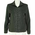 Alfred Dunner Petite Zip Closure Jacket