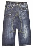 Rocawear Boys Dark Blue Jeans W/Purple & Red Pocket Design Jean