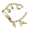 Personalized 14K Gold-Plated Child's ID Charm Bracelet