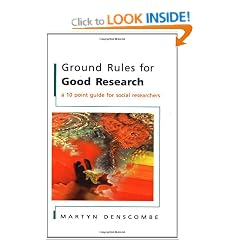 Ground Rules for Good Research: A 10 Point Guide for Social Researchers