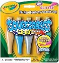Crayola Squeezables Washable 3-D Paint Tubes 5/Pkg-Glitter Colors
