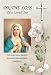 Religious Sympathy Cards - Immaculate Heart of Mary with White Roses - Laminated with Gold Foil Embossed Medal Design - Appropriate Prayer Included