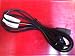 UK 3 Pin Plug Power Cord Black to IEC C13 Plug Kettle Style Lead Cable 2.5m 2.5 Metre