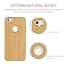 iPhone 5s Case, Slicoo® Nature Series Bamboo Wood Slim Covering Case for iPhone 5 5s (Bamboo)
