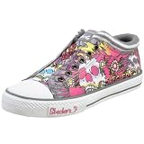 Skechers Cali Women's Abbot Kinney - Carried Away Canvas Slip On,Grey,7 M US