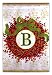 Berry Wreath Garden Flag - B
