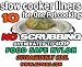 EZ PANS Food Safe Liners Supersized for All Shape Crock Pot Style Slow Cookers - 10 per package