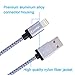 EverDigi 3 Pack 3FT iPhone Lightning Charging Cable Cord Nylon Braided 8pin to USB Charge and Sync Cable for iPhone SE/6/6s/6 plus/6s plus,5c/5s/5,iPad Air/Mini,iPod Nano/Touch, Compatible with Ios9