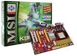MSI K9N SLI-F V.2 nVidia nForce 570 LT SLI AM2 Athlon64 / Athlon64 FX / Athlon64 X2 / Sempron Socket AM2+ 1000 MHz PC2-6400 DDR2-800 ATX Motherboard