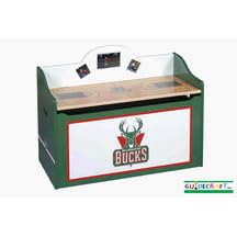milwaukee bucks toy box by Guidecraft