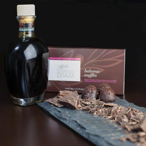 Bottega DITALIA Balsamic Chocolate Truffles - 4oz (8pc Box)