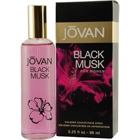 Jovan Black Musk for Women by Coty 3.25oz 96ml Col Spray