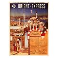 Orient Express, Istanbul, Rail Travel Poster (30x40cm Art Print)