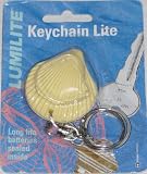 Lumilite Sea Shell Keychain Lite