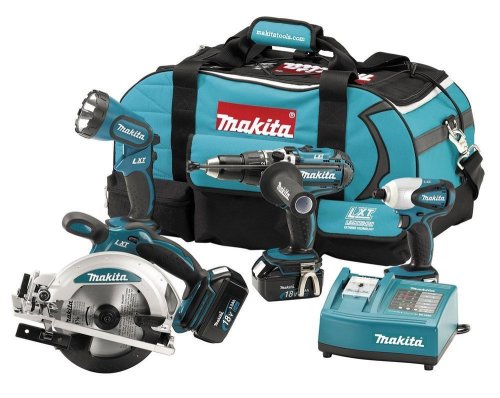 Makita LXT400 18 Volt LXT Lithium-Ion 4 Piece Combo Kit