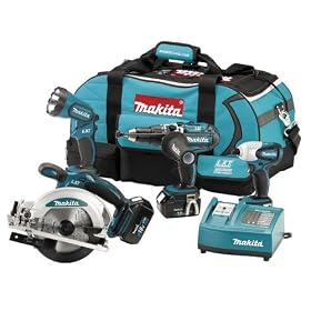 Makita  LXT400 18-Volt LXT Lithium Ion 4-Piece Combo Kit