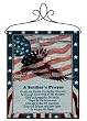 A Soldiers Prayer Tapestry Wall Hanging