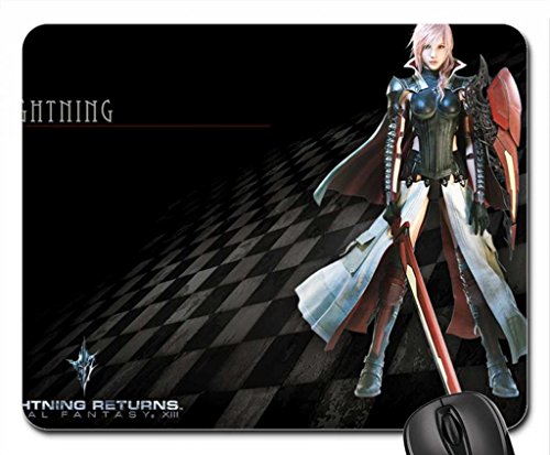 Lightning Returns Final Fantasy XIII Lightning Mouse Pad, Mousepad (10.2 x 8.3 x 0.12 inches)