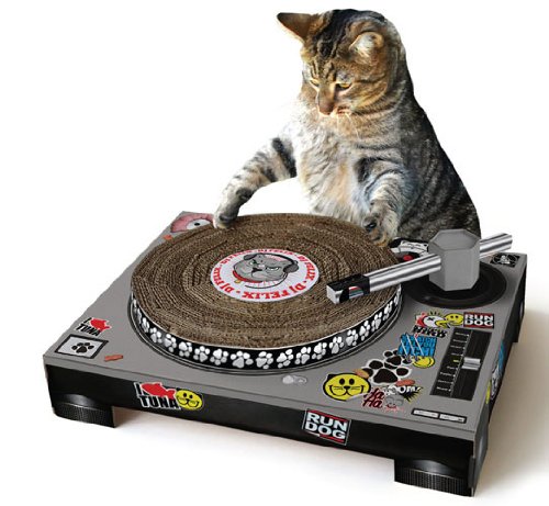 【SUCKUK】suck UKキャットDJスクラッチ（爪とぎ）　　H12641