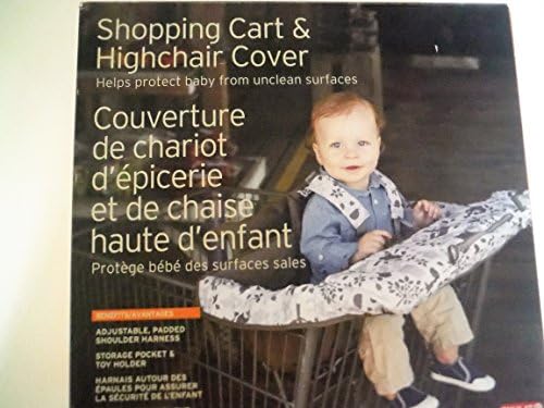 Shopping Cart &amp; Highchair Cover Taupe/Beige